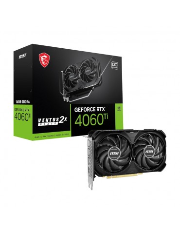 MSI RTX 4060Ti VENTUS 2X BLACK 16G OC-MSI